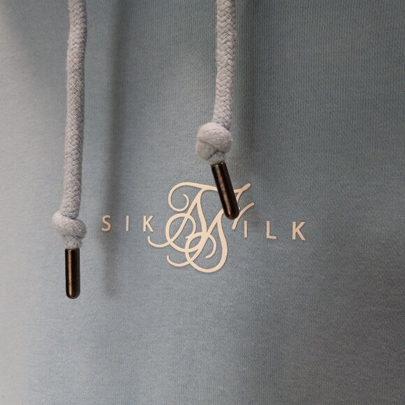 SikSilk Baby Blue Super Soft Thick Hoodie Sweatshirt NWOT Sz. M (T-375) - Picture 7 of 9